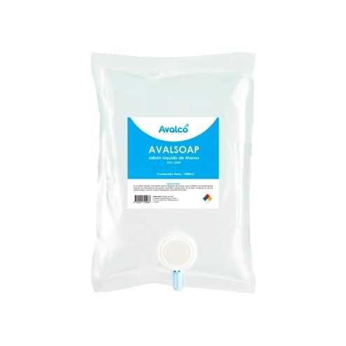 Bolsa Desechable de Jabón de Manos con Glicerina Avalsoap 1000 ml Bolsa Desechable de Jabón de Manos con Glicerina Avalsoap 1000 ml