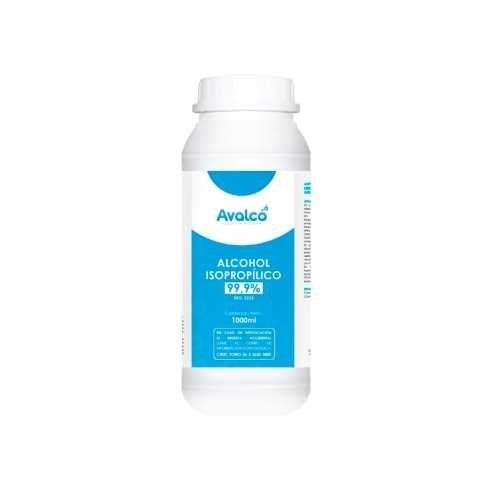 Alcohol isopropilico 1 Lt 99,9% pureza Avalco Alcohol isopropilico 1 Lt 99,9% pureza Avalco