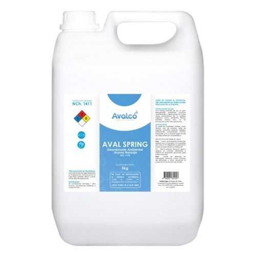 Aval Spring - Desodorante Ambiental aroma Naranja Aval Spring Bd 5 L Aval Spring - Desodorante Ambiental aroma Naranja Aval Spring Bd 5 L