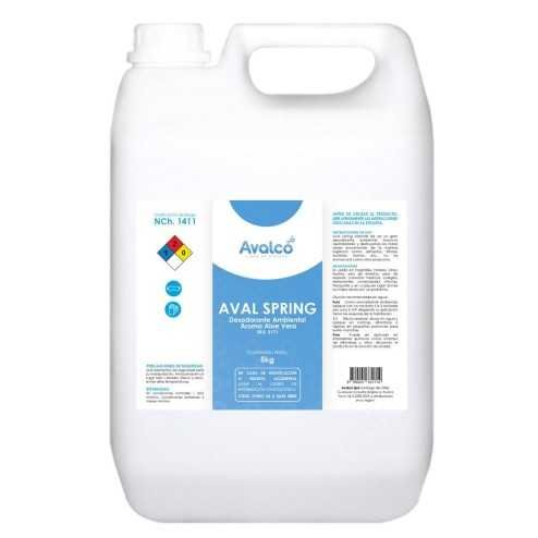 Aval Spring - Desodorante Ambiental aroma Aloe Vera Bd 5 L Aval Spring - Desodorante Ambiental aroma Aloe Vera Bd 5 L