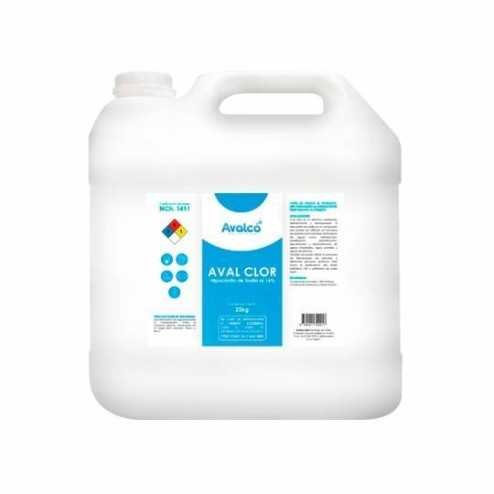 🧪 Aval Clor 20 Lts | Hipoclorito de Sodio 5% para Limpieza y Piscinas 💧🏠 🧪 Aval Clor 20 Lts | Hipoclorito de Sodio 5% para Limpieza y Piscinas 💧🏠