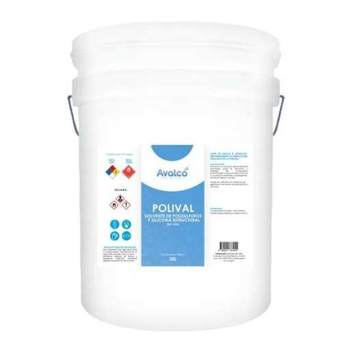 Polival - Solvente de Polisulfuros y Silicona Estructural 20L
