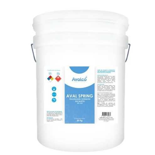 Desodorante Ambiental Aval Spring eucalipto 20lts Desodorante Ambiental Aval Spring eucalipto 20lts